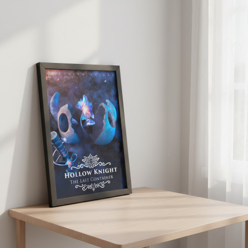 Quadro Decorativo A3 -Hollow Knight - Moldurado Premium - Modelo 004# - Moldurado - #