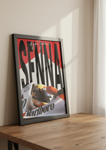 Quadro Decorativo A3 - Rogério Senna - Moldurado - Moldurado - #