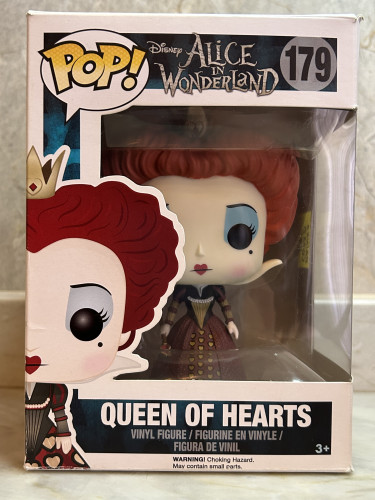Funko Pop Queen Of Hearts - Rainha de Copas ♥️ - Disney Alice In Wonderland - #179