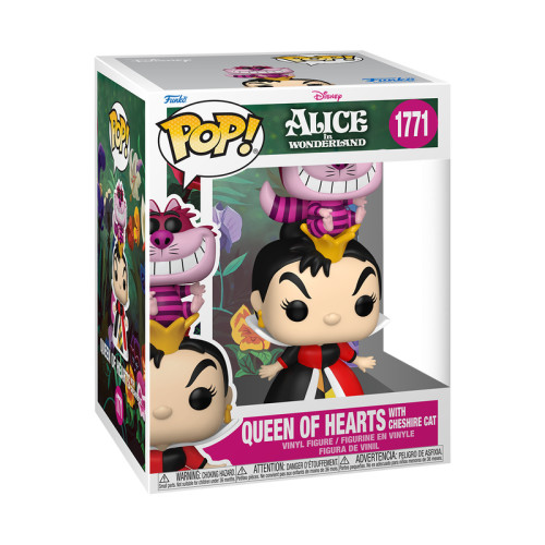 Queen Of Hearts With Cheshire Cat Premium Alice In Wonderland #1771 - Produto Original