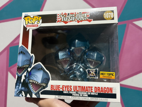 Raro E Novo Funko Pop Blue Eyes Ultimate Dragon Hot Topic Yugioh #1078 - Produto Original