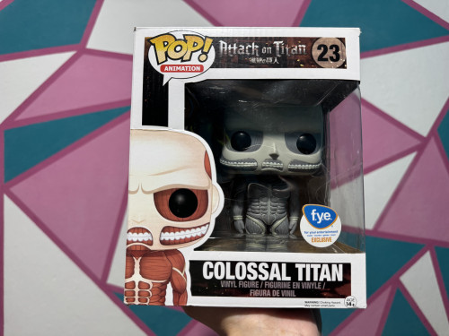 RARO E NOVO Funko Pop Colossal Titan FYE Exclusive-Attack On Titan-23