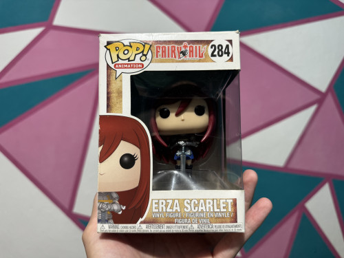 RARO E NOVO Funko Pop Erza Scarlet COM PROTETOR-Fairy Tail-284