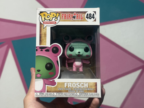 RARO E NOVO Funko Pop Frosch Fairy Tail Fairy Tail #484 - Produto Original