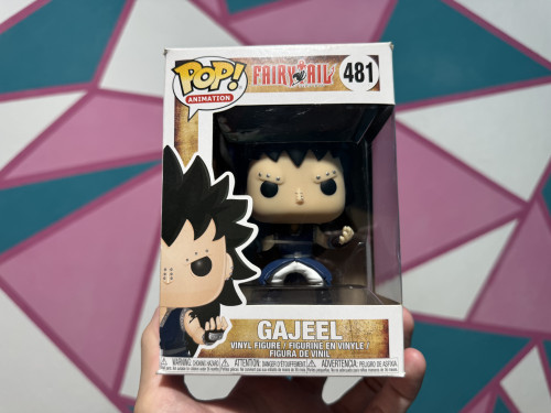 RARO E NOVO Funko Pop Gajeel Fairy Tail #481 - Produto Original