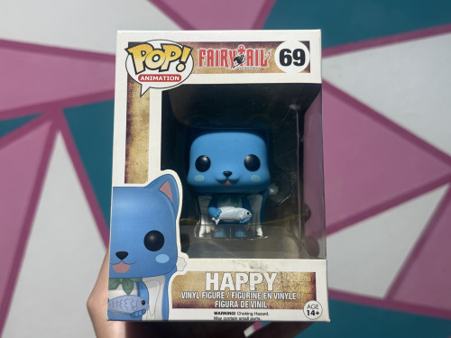 RARO E NOVO Funko Pop Happy Fairy Tail Fairy Tail #69 - Produto Original