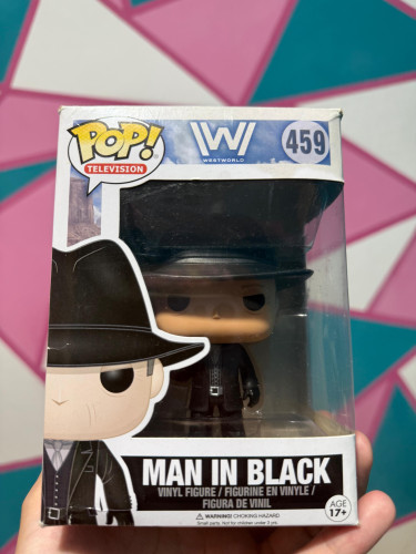 RARO E NOVO Funko Pop Man in Black Westworld WestWorld #459 - Produto Original