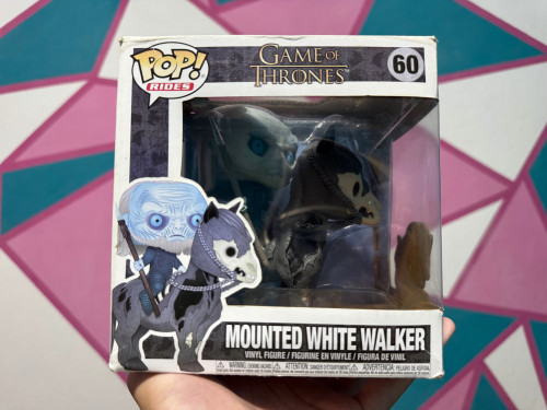 RARO E NOVO Funko Pop Mounted White Walker Game Of Thrones #60 - Produto Original