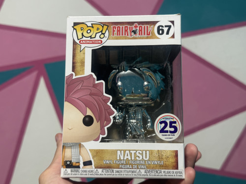 Raro E Novo Funko Pop Natsu Edição De Aniversário Fairy Tail #67 - Produto Original