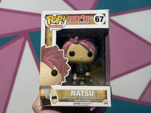 RARO E NOVO Funko Pop Natsu Fairy Tail Fairy Tail #67 - Produto Original