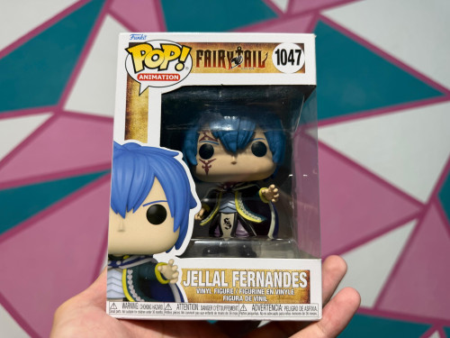 RARO Funko Pop Jellal Fairy Tail Fairy Tail #1047 - Produto Original