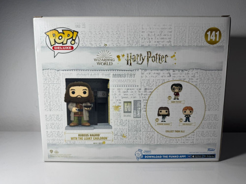 Funko Pop Rubeus Hagrid With The Leaky Cauldron 141 (deluxe) - Harry Potter - #141