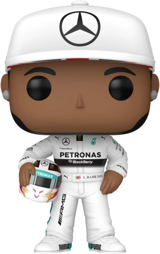 Funko Pop Racing - Lewis Hamilton With Helmet - Fórmula 1 - #09
