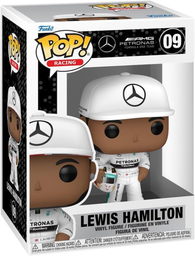 Funko Pop Racing - Lewis Hamilton With Helmet - Fórmula 1 - #09