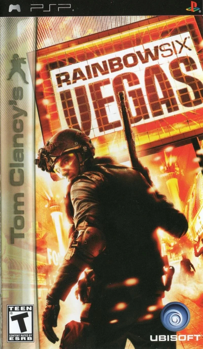 Rainbow Six Vegas Psp Usado Mídia Física Americano (sem Caixa)-Playstation PSP-