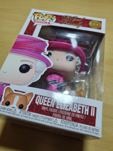 Funko Pop Rainha Elizabeth - The Royal Family - #01