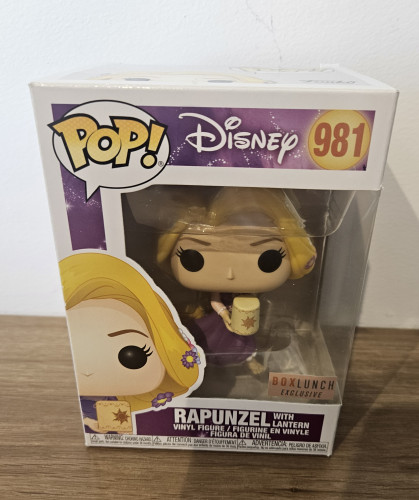 Funko Pop Rapunzel with Lantern Boxlunch Exclusive Disney #981 - Produto Original