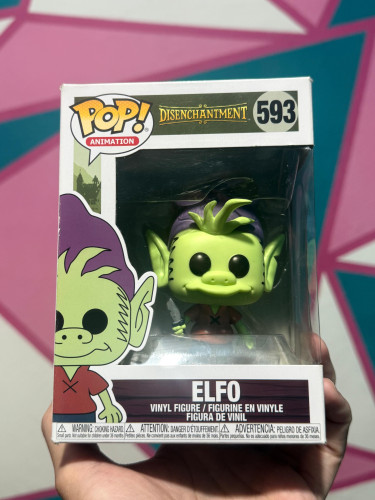 Raro e Novo Funko Pop Elfo-Desencanto-593
