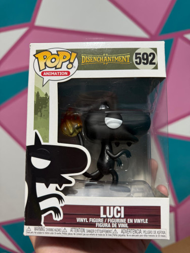 Raro E Novo Funko Pop Luci Com Protetor-Desencanto-592