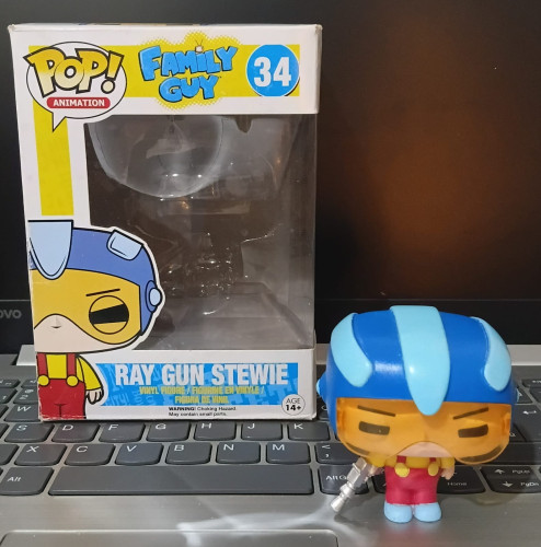 Funko Pop Ray gun Stewie Family Guy #34 - Produto Original