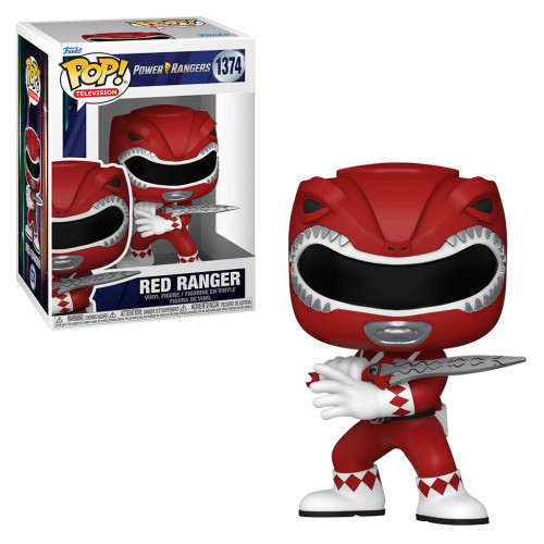 Funko Pop Red Ranger-Power Rangers-1374