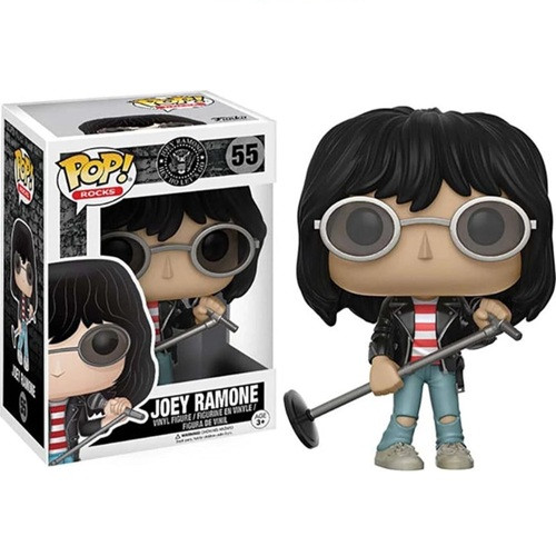 Funko Pop Rocks Ramones Joey Ramone (Vaulted/Retirado de Fabricação) Rock #55 - Produto Original