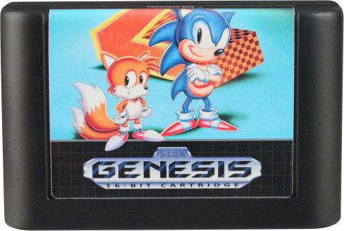Action Figures Retro SEGA Genesis: Diorama Playset - Mini Sonic & Tails - Sonic The Hedgehog 2 - #