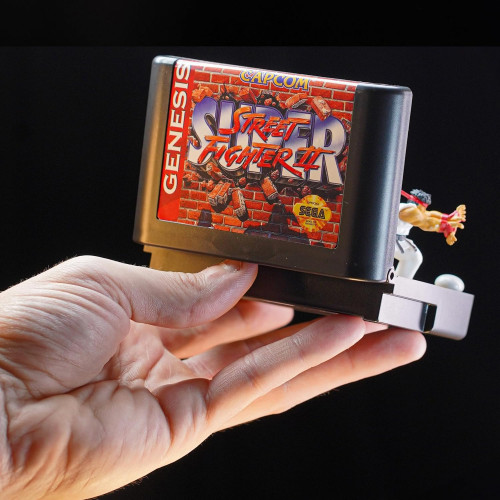 Action Figures Retro SEGA Genesis: Diorama Playset - Street Fighter II - Ryu e Ken - Street Fighter II - #