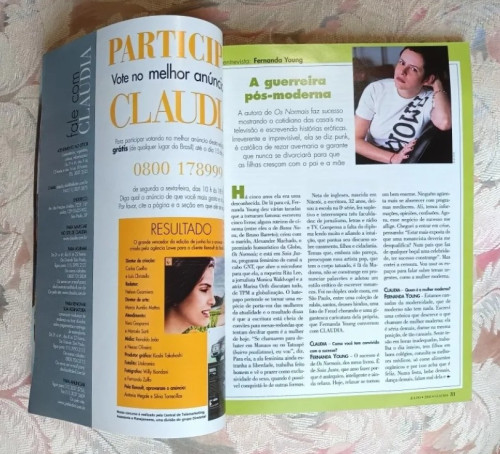  Revista Claudia #490 - Produto Original