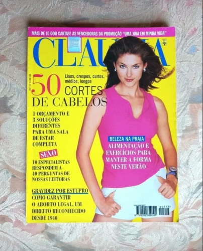 Revista Claudia - Fevereiro De 1996 - Mel Gibson Revista Claudia #413 - Produto Original