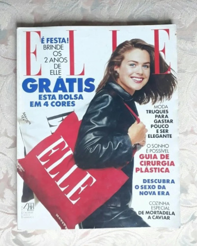 Revista Elle - Bruno Barreto, Irene Ravache Revista Elle #25 - Produto Original