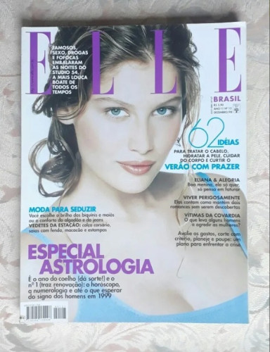 Revista Elle - Dez. 1998 - Gwyneth Paltrow, Eliana Revista Elle #127 - Produto Original