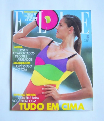 Revista Elle - Outubro De 1992 - Antonio Banderas Revista Elle #53 - Produto Original