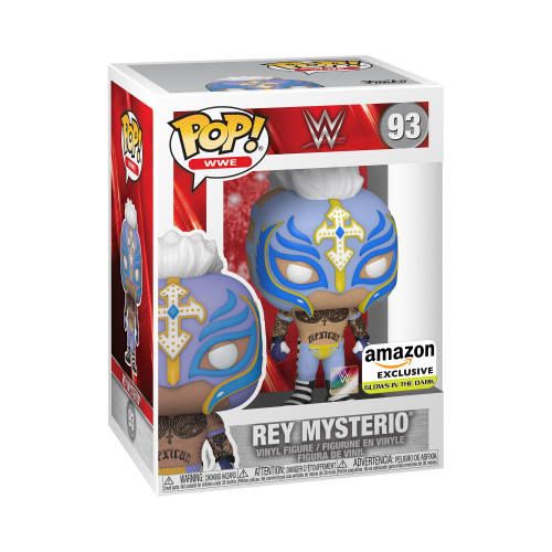 Rey Mysterio 93 Exclusivo Amazon Funko Pop Wwe - Sports Wwe - #93 - Funko Pop - #93 FUNKO POP #93 - Produto Original