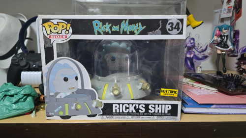 Funko Pop Rick Ship - Rick and Morty exclusivo hot topic-Rick And Morty-34