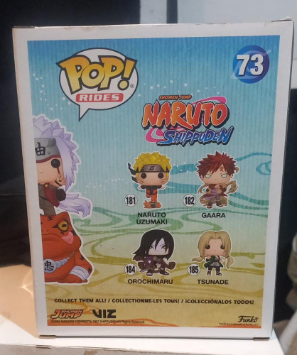 Funko Pop Rides: Jiraya On Toad-naruto Shippuden Exclusive - Naruto Shippuden - #73