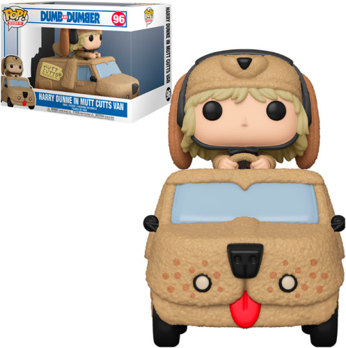 Funko Pop Rides Harry Dunne in Mutt Cutts Van-Dumb & Dumber-96