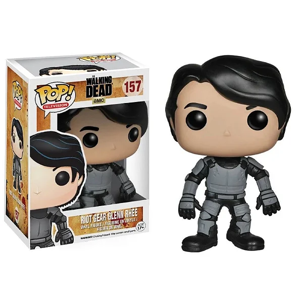 Riot Gear Glenn Rhee Hot Topic - The Walking Dead #157 - Produto Original