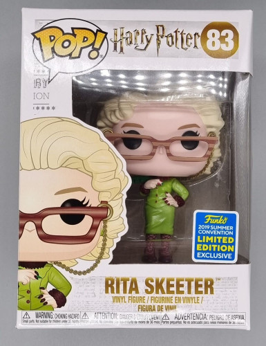 Rita Skeeter - Exclusive 2019 Summer Edition Harry Potter #83 - Produto Original
