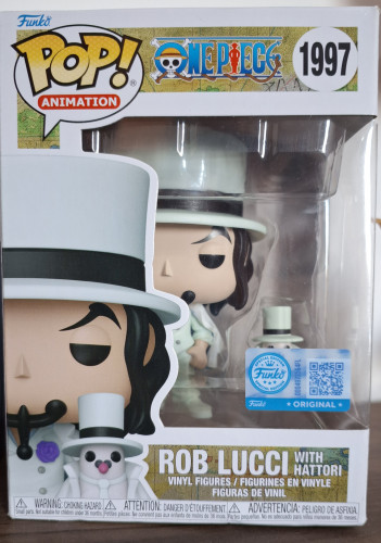 Rob Lucci with Hattori One Piece #1997 - Produto Original