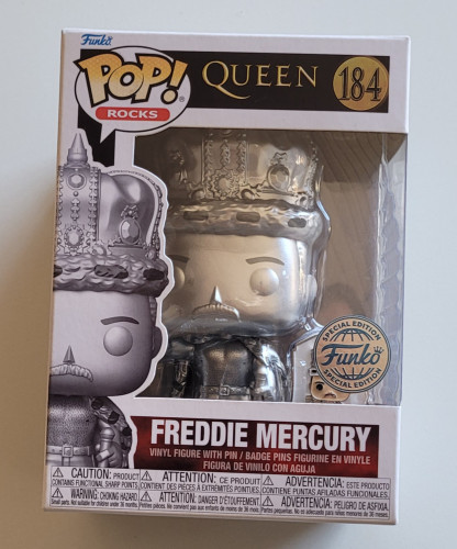 Rock Queen Freddie Mercury King com Pin-Rocks-184