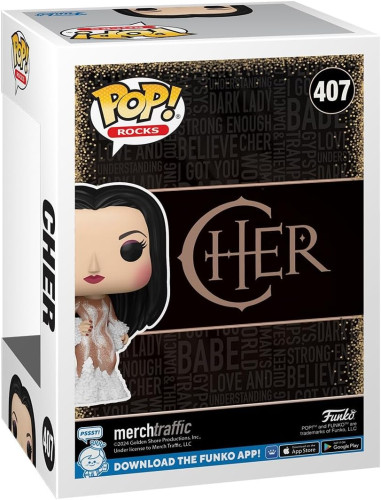 Funko Pop Rocks: Cher - (met Gala 1974)-Rocks - Cher-407