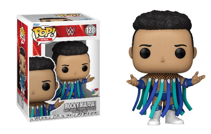 Rocky Maivia 120 Funko Pop Wwe - Sports Wwe - #120 - Funko Pop - #120 FUNKO POP #120 - Produto Original