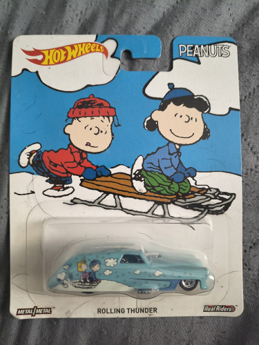 Rolling Thunder Snoop Hot Wheels Snoopy # - Produto Original