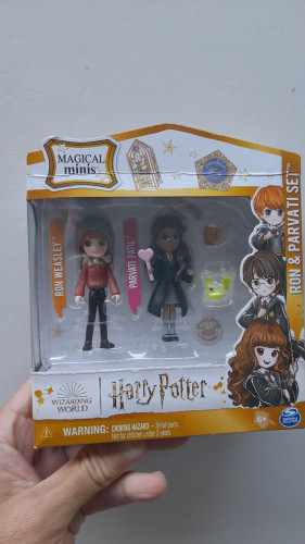 Action Figures Ron Weasley & Parvati Patil-Harry Poter-