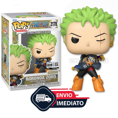 Roronoa Zoro (Limited Edition Royalty 3.500 Pçs) One Piece #2178 - Produto Original