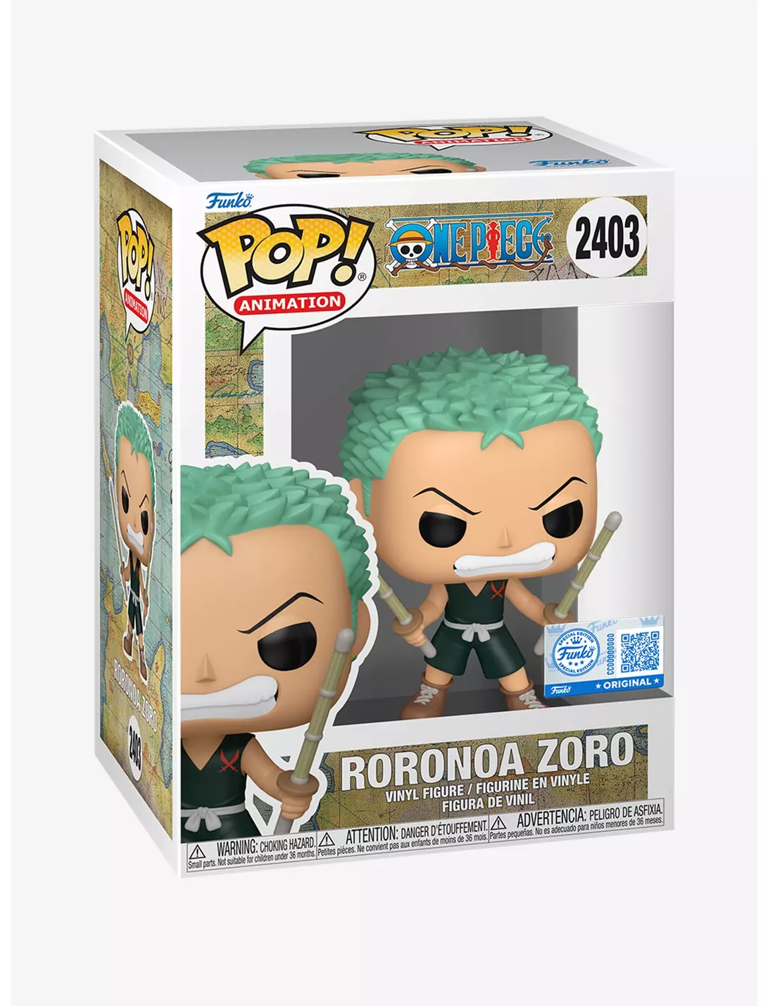 Funko Pop Roronoa Zoro Exclusivo-One Piece-2403