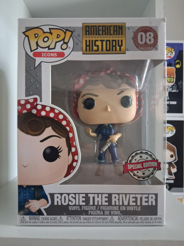 Funko Pop Rosie the Riveter-American History-111