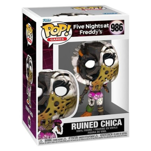 Funko Pop Ruined Chica Five Nights At Freddy's #986 - Produto Original