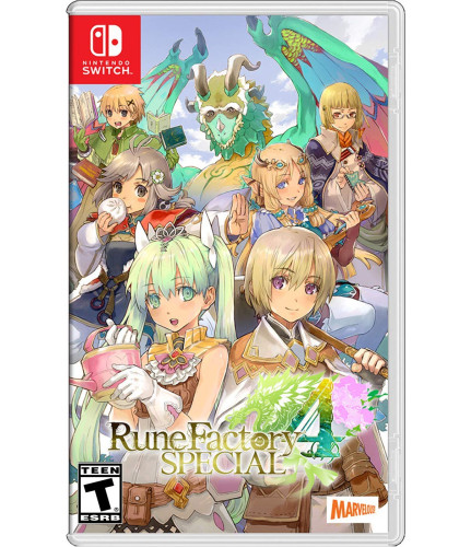 Rune Factory 4 Special Switch Lacrado Mídia Física Americano-Nintendo Switch-